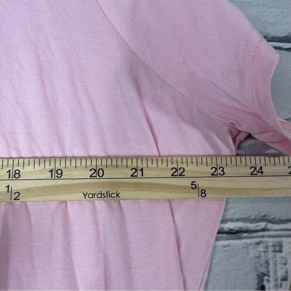 The Smurfs x Unique Vintage NEW NWT Floral Pink Graphic TShirt Top Size 2x/18 - Picture 10 of 11